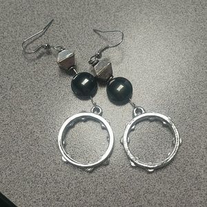 Tambourine earrings
